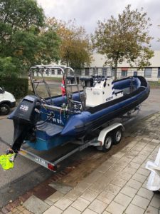 Bekleding van RIB tube