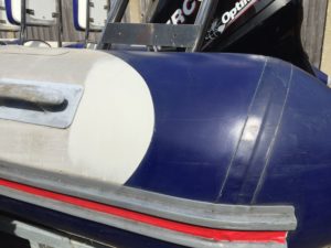 Liquid Rib demo op boot