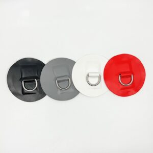 D-ringen met pvc patch 1o0 mm