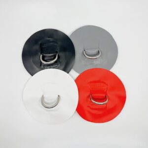 D-ringen met pvc patch 150 mm