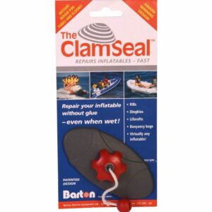 ClamSeal voor noodreparaties aan opblaasbare boten en RIB's
