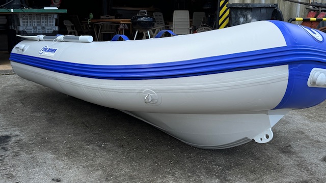 alamex Nauticline RIB 290 Aluminium bodem