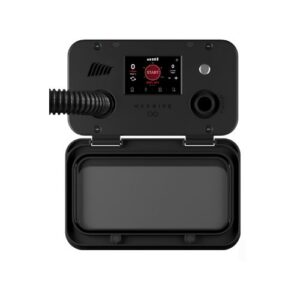 INFINITE 12V elektrische inbouwpomp – krachtige pomp voor SUP, kites, kajaks en luchtplatformen, met touchscreenbediening